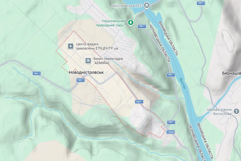 Реклама на білбордах у місті Новодністровськ Чернівецької області