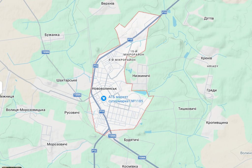 Оренда білбордів у місті Нововолинськ Волинської області