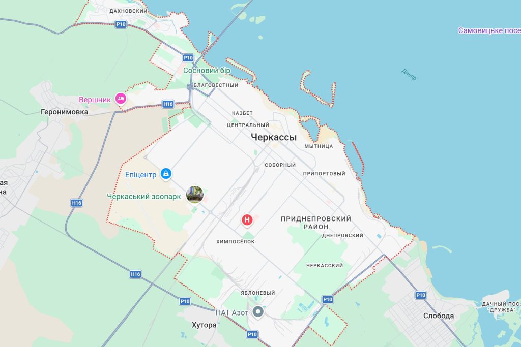 Аренда билбордов в городе Черкассы и области