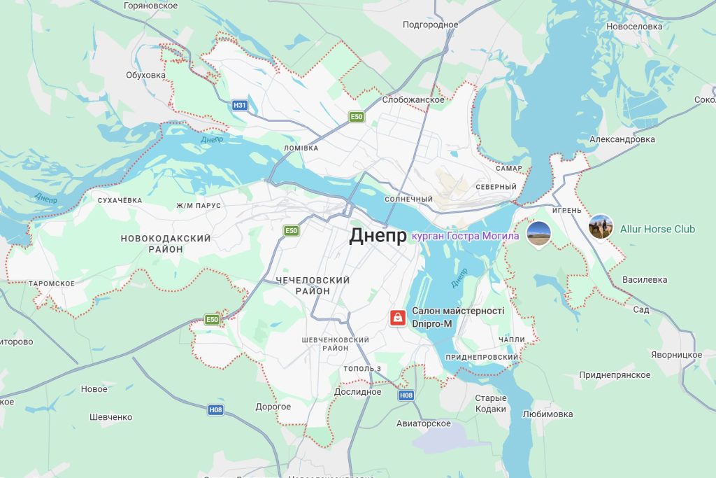 Аренда билбордов в городе Днепр и области