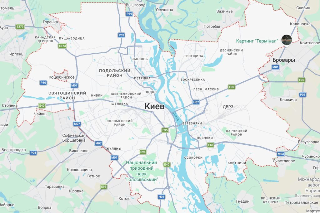 Аренда билбордов в городе Киев и области.