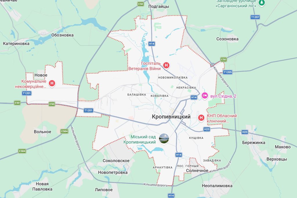 Аренда билбордов в городе Кропивницкий и Кировоградской области