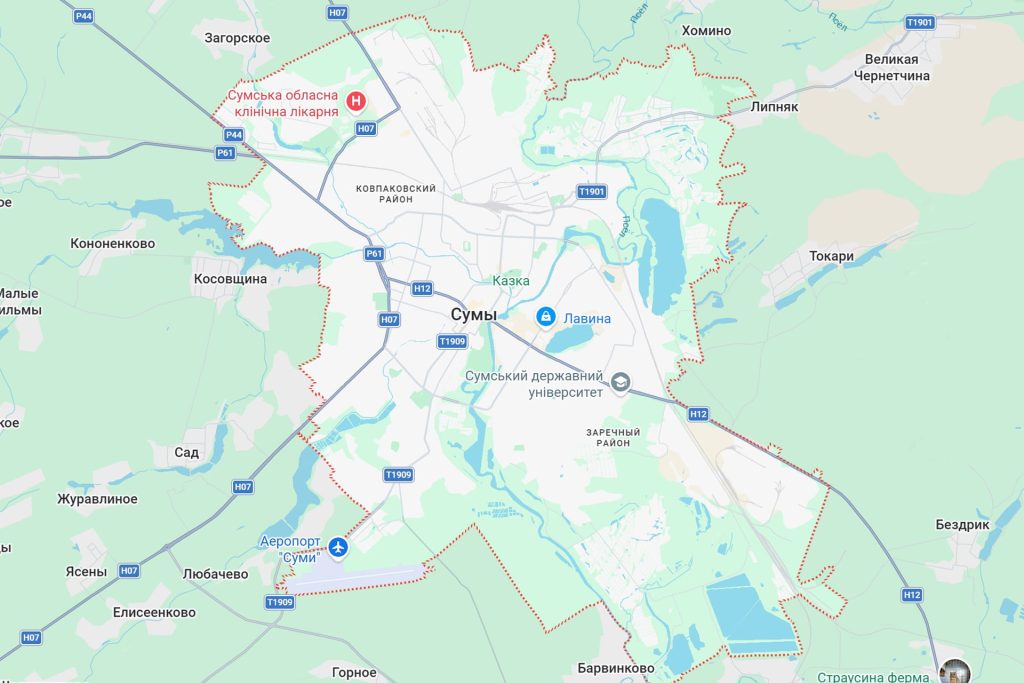 Аренда билбордов в городе Сумы и области